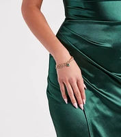 All The Deets Gemstone Chain Bracelet