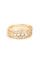 3 Pack Chain Link Bangles