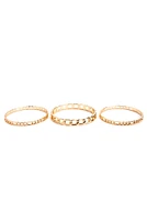 3 Pack Chain Link Bangles
