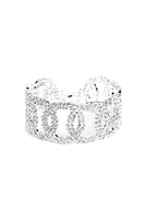 Infinitely Glam Rhinestone Cuff