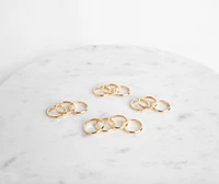 Sleek And Sophisticated Rings Set
