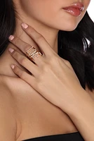 Love Rhinestone Ring Pack