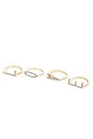 Love Rhinestone Ring Pack
