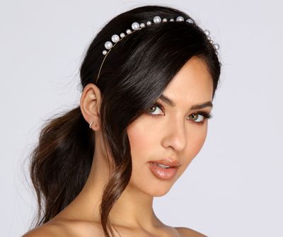 Pearlescent Goddess Headband