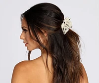 Heart Print Scrunchies