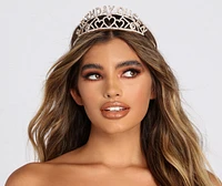 Birthday Queen Rhinestone Tiara