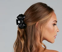 Bow Three-Pack Claw Hair Clips