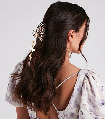 Ethereal Glam Hair Claw Clip Set