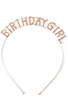 Birthday Girl Rhinestone Headband