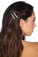 Rhinestone Bobby Pin Set