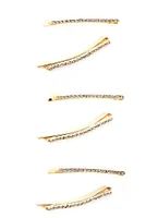 Radiant Rhinestone Bobby Pin Set