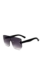 Geometric Rimless Sunglasses