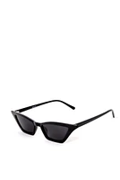 Edgy Narrow Cat Eye Sunglasses