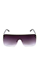 Studded Shield Sunglasses
