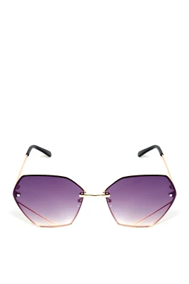 Oversized Geometric Sunglasses