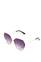 Oversized Geometric Sunglasses