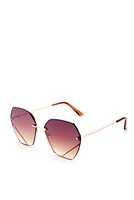 Oversized Geometric Sunglasses