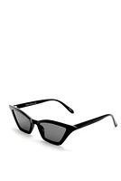 Edgy Thin Cat Eye Sunglasses
