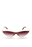 Effortlessly Edgy Cat Eye Sunglasses