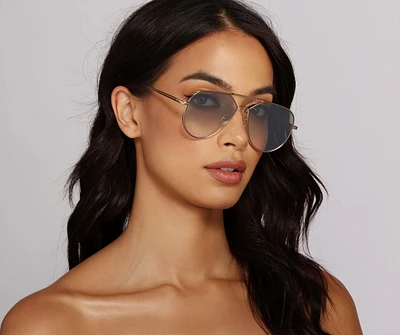 Making The Gradient Rimless Sunglasses