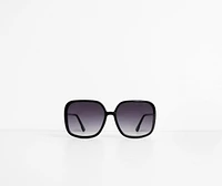 Truly Posh Over-sized Square Sunglasses