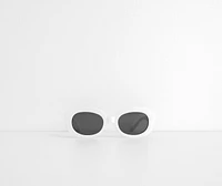 Too Cool For 'Em Oval Sunglasses