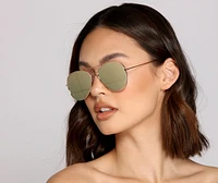 Keep It Stylish Aviator Sunglasses