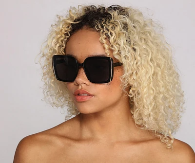 Here For The Drama Sunglasses