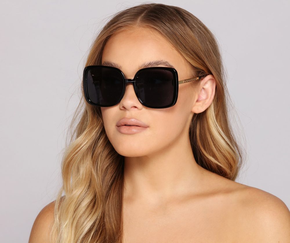 Link Up Sunglasses Brown