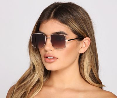 Sleek Style Ombre Sunglasses