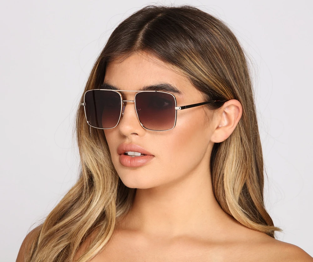 Sleek Style Ombre Sunglasses
