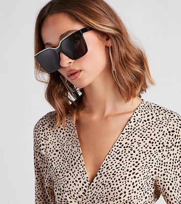Such A Diva Oversized Sunglasses