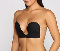 Plunging Adhesive Backless Bra