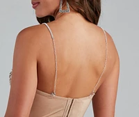 Stunning Glam Rhinestone Bra Straps