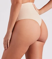 Sleek Silhouette No-Slip Shaper Thong