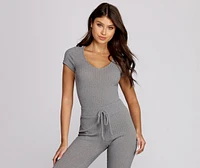 Cozy On Up PJ Top