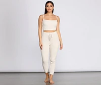 Lazy Dayz Chenille Leggings