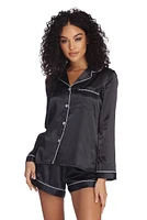 Slumber Satin Pajama Set