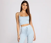 Keepin' Knit Cozy Pajama Tank
