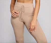 Essential High Waist Pajama Leggings