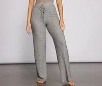 Basic Brushed Knit Pajama Pants