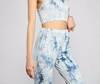 Dreamy Tie-Dye Pajama Leggings