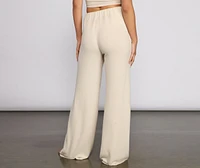 Fuzzy Feels Wide Leg Pajama Pants