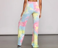 Rocking Retro Vibes Tie Dye Pajama Pants
