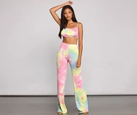 Rocking Retro Vibes Tie Dye Pajama Pants