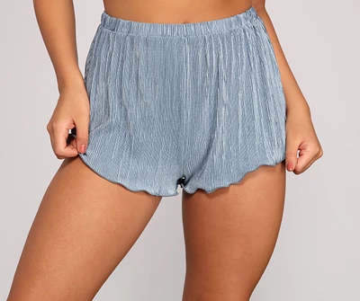 Luxe And Cozy Satin Pajama Shorts