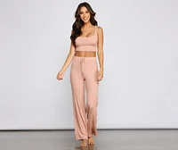 Cozy Basics Ribbed Pajama Tank