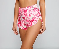 Glam Money Pajama Shorts