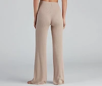 Weekend Look Wide-Leg Pajama Leggings