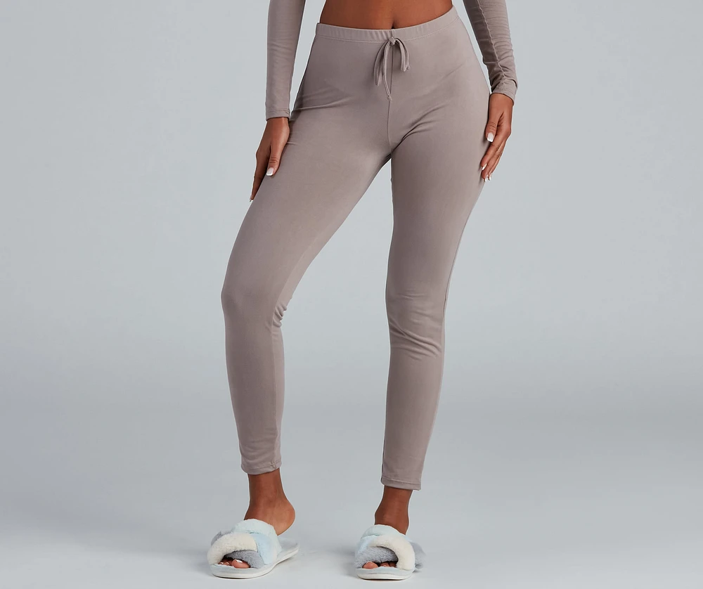 Cozy Essential Pajama Leggings